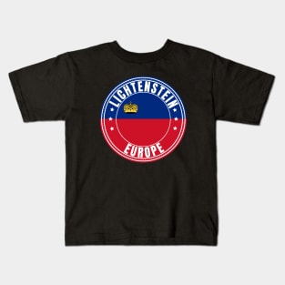 Liechtenstein Europe Kids T-Shirt